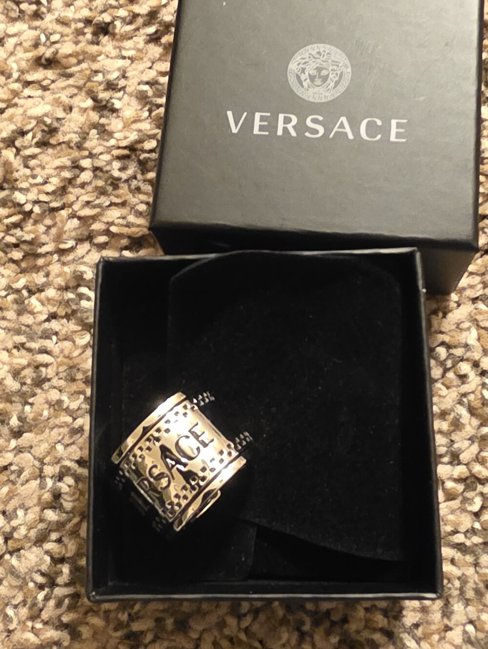 Versace Ring / BRAND NEW/ UNISEX